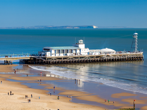 Bournemouth híres mólója