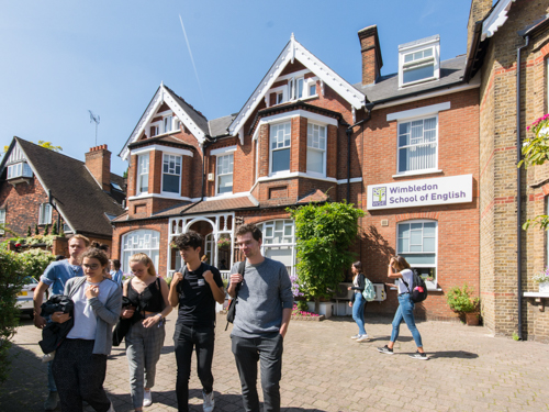 A Wimbledon School of English épülete
