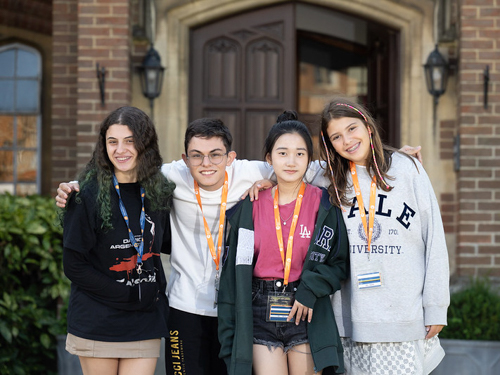Diákok az IH London oxfordi táborában